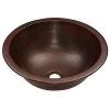 SINKOLOGY Darwin 16 in. Undermount or Drop-In Copper Bathroom Sink in Aged Copper 1 SINKOLOGY Darwin 16 in. Undermount or Drop-In Copper Bathroom Sink in Aged Copper -Bathroom Sinks Sales aged copper finish sinkology drop in bathroom sinks sb204 16ag 64 1000