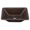 SINKOLOGY Hawking 20 in. Undermount or Drop-In Solid Copper Bathroom Sink in Aged Copper 1 SINKOLOGY Hawking 20 in. Undermount or Drop-In Solid Copper Bathroom Sink in Aged Copper -Bathroom Sinks Sales aged copper sinkology drop in bathroom sinks sb205 20ag 64 1000