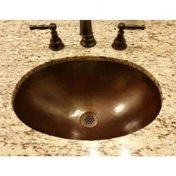 SINKOLOGY Schrodinger 17 in. Undermount or Drop-In Solid Copper Bathroom Sink in Aged Copper 11 SINKOLOGY Schrodinger 17 in. Undermount or Drop-In Solid Copper Bathroom Sink in Aged Copper -Bathroom Sinks Sales aged copper sinkology undermount bathroom sinks bou 1713bc 31 1000