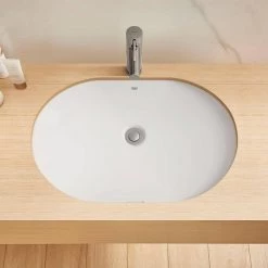 GROHE Essence 24 in. Undermount Bathroom Sink in Alpine White -Bathroom Sinks Sales alpine white grohe undermount bathroom sinks 39673000 66 1000