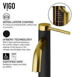 VIGO Concreto Stone 24 in. Concrete Oval Vessel Bathroom Sink in Gray with Lexington Faucet and Pop-Up Drain in Matte Gold -Bathroom Sinks Sales ash vigo vessel sinks vgt2027 1d 1000