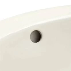 KOHLER Pennington Drop-In Vitreous China Bathroom Sink in Biscuit with Overflow Drain 19 KOHLER Pennington Drop-In Vitreous China Bathroom Sink in Biscuit with Overflow Drain -Bathroom Sinks Sales biscuit kohler drop in bathroom sinks k 2196 4 96 66 1000