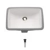 MR Direct Undermount Porcelain Bathroom Sink in Bisque with Pop-Up Drain in Antique Bronze -Bathroom Sinks Sales bisque mr direct undermount bathroom sinks u1913 b pud abr 64 1000