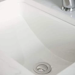 MR Direct 20-3/4 in. Undermount Bathroom Sink in Bisque with White SinkLink and Pop-Up Drain in Chrome -Bathroom Sinks Sales bisque mr direct undermount bathroom sinks u1913b slw c 40 1000