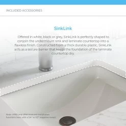MR Direct 20-3/4 in. Undermount Bathroom Sink in Bisque with White SinkLink and Pop-Up Drain in Chrome -Bathroom Sinks Sales bisque mr direct undermount bathroom sinks u1913b slw c 4f 1000
