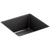KOHLER Verticyl Undermount Bathroom Sink in Black Black -Bathroom Sinks Sales black black kohler undermount bathroom sinks k 8188 7 64 1000