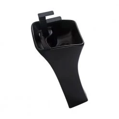 FINE FIXTURES Windfield 11 in. W x 12.62 in. L Modern Black Porcelain Freestanding Pedestal Sink and Basin Combo with Overflow -Bathroom Sinks Sales black fine fixtures pedestal sinks wd1211bl 1f 1000