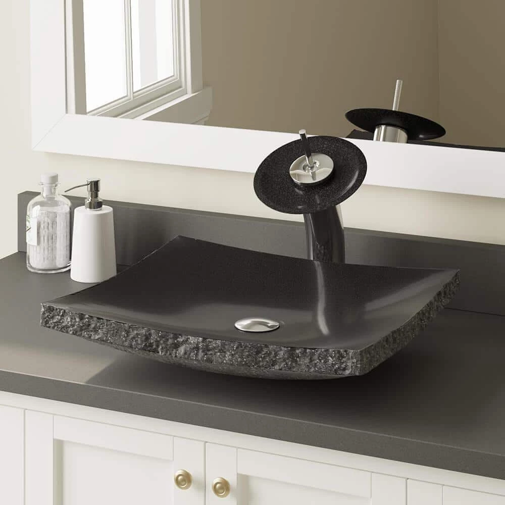 MR Direct Stone Vessel Sink in Shanxi Black Granite 3 MR Direct Stone Vessel Sink in Shanxi Black Granite