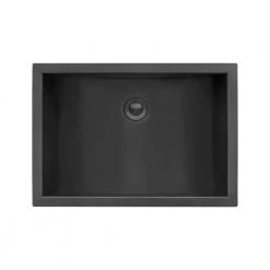 Ruvati Ariaso 18 in. Bathroom Sink Undermount Gunmetal Black Stainless Steel -Bathroom Sinks Sales black gunmetal ruvati undermount bathroom sinks rvh6110bl c3 1000