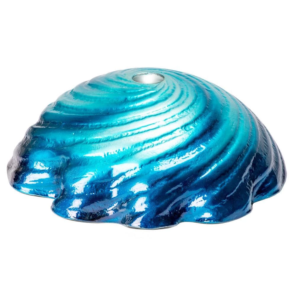 Eden Bath Caribbean Wave Glass Vessel Sink in Blue 7 Eden Bath Caribbean Wave Glass Vessel Sink in Blue - Image 5
