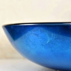 Taholi 5.5 in. Console Sink Basin in Blue -Bathroom Sinks Sales blue taholi console sinks ry nk1 usbr1003 c3 1000