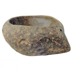 Eden Bath Natural River Rock Boulder Vessel Sink in Brown -Bathroom Sinks Sales brown eden bath vessel sinks eb s019rr p 76 1000