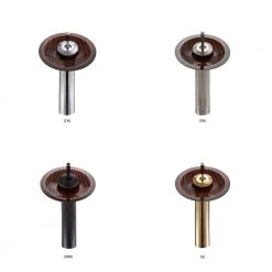 KRAUS Gaia Glass Vessel Sink in Brown with Waterfall Faucet in Oil Rubbed Bronze 19 KRAUS Gaia Glass Vessel Sink in Brown with Waterfall Faucet in Oil Rubbed Bronze -Bathroom Sinks Sales brown kraus vessel sinks c gv 398 19mm 10orb 76 1000