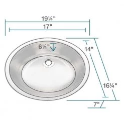 MR Direct Dual-Mount Bathroom Vessel Sink in Stainless Steel 11 MR Direct Dual-Mount Bathroom Vessel Sink in Stainless Steel -Bathroom Sinks Sales brushed satin mr direct undermount bathroom sinks 1917 40 1000