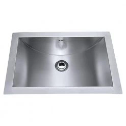 Ruvati 16 in. x 11 in. Undermount Bathroom Sink in Brushed Stainless Steel -Bathroom Sinks Sales brushed stainless steel ruvati undermount bathroom sinks rvh6107 40 1000