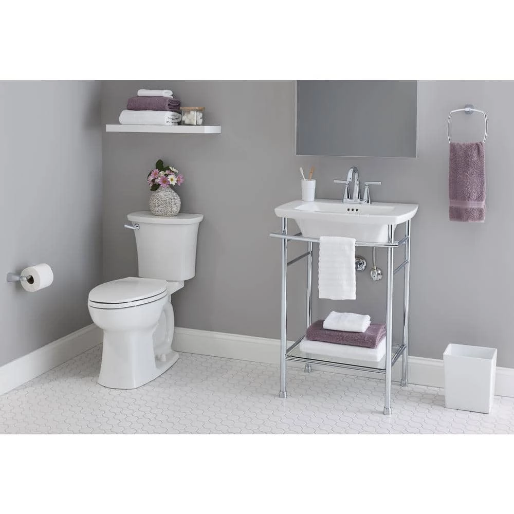 American Standard Edgemere Pedestal Leg in Polished Chrome 5 American Standard Edgemere Pedestal Leg in Polished Chrome - Image 3