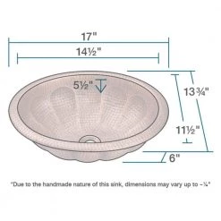 MR Direct Top-Mount Bathroom Sink in Copper with Grid Drain in Antique Bronze -Bathroom Sinks Sales copper mr direct drop in bathroom sinks 921 gd abr 40 1000
