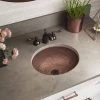 MR Direct Dual-Mount Bathroom Sink in Copper