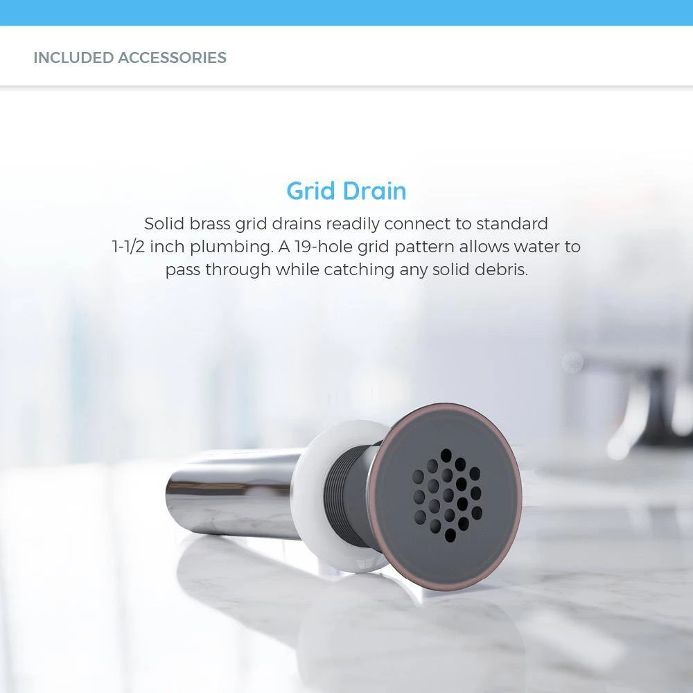 MR Direct Dual-Mount Bathroom Sink in Copper with Grid Drain in Antique Bronze 6 MR Direct Dual-Mount Bathroom Sink in Copper with Grid Drain in Antique Bronze - Image 4