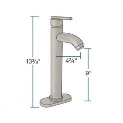 Rene Glass Vessel Sink in Frosted with R9-7001 Faucet and Pop-Up Drain in Brushed Nickel 21 Rene Glass Vessel Sink in Frosted with R9-7001 Faucet and Pop-Up Drain in Brushed Nickel -Bathroom Sinks Sales frosted rene vessel sinks r5 5002 r9 7001 bn 1f 1000
