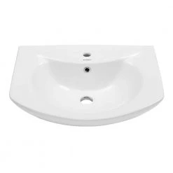 Swiss Madison Chateau Pedestal Bathroom Sink Round Single Faucet Hole in White 12 Swiss Madison Chateau Pedestal Bathroom Sink Round Single Faucet Hole in White -Bathroom Sinks Sales glossy white swiss madison pedestal sinks sm ps305 40 1000