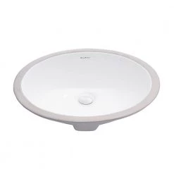 Swiss Madison Monaco 19 in. Oval Under-Mount Bathroom Sink in Glossy White -Bathroom Sinks Sales glossy white swiss madison undermount bathroom sinks sm um622 40 1000