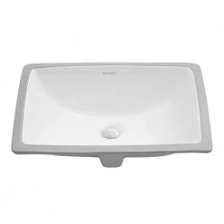 Swiss Madison Plaisir 21 in. Rectangular Undermount Bathroom Sink in Glossy White -Bathroom Sinks Sales glossy white swiss madison undermount bathroom sinks sm um623 40 1000