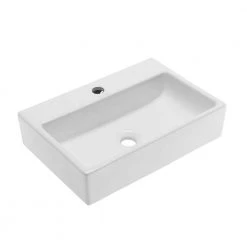 Swiss Madison Claire Vessel Sink in Glossy White -Bathroom Sinks Sales glossy white swiss madison vessel sinks sm vs203 66 1000