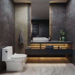 Swiss Madison Concorde 24 in. Rectangle Ceramic Vessel Sink 21 Swiss Madison Concorde 24 in. Rectangle Ceramic Vessel Sink -Bathroom Sinks Sales glossy white swiss madison vessel sinks sm vs231 77 1000