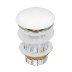 Ruvati 20 in. Above Vanity Counter Bathroom Ceramic Vessel Sink in White with Decorative Art in Gold -Bathroom Sinks Sales gold white ruvati vessel sinks rvb2016wg a0 1000