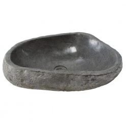 Eden Bath Natural Galet Nobu Boulder Sink with Thin Lip -Bathroom Sinks Sales gray eden bath vessel sinks eb s019gn p 44 1000