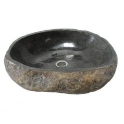 Eden Bath Natural Galet Nobu Boulder Sink with Thin Lip -Bathroom Sinks Sales gray eden bath vessel sinks eb s019gn p c3 1000