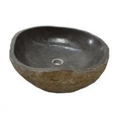 Eden Bath Natural Galet Nobu Boulder Sink with Thin Lip -Bathroom Sinks Sales gray eden bath vessel sinks eb s019gn p fa 1000
