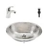 SINKOLOGY Pavlov All-in-One 19.25 in. Undermount Bathroom Sink with Pfister Parisa Faucet in Hammered Nickel 2 SINKOLOGY Pavlov All-in-One 19.25 in. Undermount Bathroom Sink with Pfister Parisa Faucet in Hammered Nickel -Bathroom Sinks Sales hammered nickel sinkology undermount bathroom sinks sb210 hn lf42 64 1000