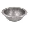 Barclay Products Undermounted Bathroom Sink in Hammered Pewter -Bathroom Sinks Sales hammered pewter barclay products undermount bathroom sinks 6722 pe 64 1000