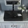 MR Direct Vessel Sink in Matte Black 2 MR Direct Vessel Sink in Matte Black -Bathroom Sinks Sales matte black mr direct vessel sinks v430 mb 64 1000