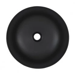 Swiss Madison Classe Vessel Sink in Matte Black -Bathroom Sinks Sales matte black swiss madison vessel sinks sm vs241 66 1000