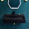 Swiss Madison Claire 29.75 in. Rectangle Wall Mount Bathroom Sink in Matte Black 2 Swiss Madison Claire 29.75 in. Rectangle Wall Mount Bathroom Sink in Matte Black -Bathroom Sinks Sales matte black swiss madison wall mount sinks sm ws333mb 64 1000