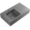 SERENE VALLEY 32 in. Wall-Mount or Countertop Install, Bathroom Sink with Single Faucet Hole in Matte Gray -Bathroom Sinks Sales matte gray serene valley wall mount sinks svws602 32gr 64 1000