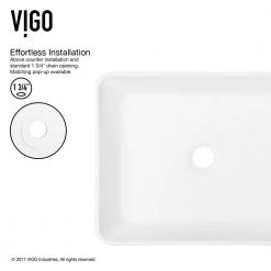 VIGO Matte Stone Marigold Composite Rectangular Vessel Bathroom Sink in White 16 VIGO Matte Stone Marigold Composite Rectangular Vessel Bathroom Sink in White -Bathroom Sinks Sales matte stone vigo vessel sinks vg04003 1d 1000