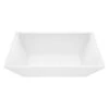 VIGO Matte Stone Vinca Composite Rectangular Vessel Bathroom Sink in White -Bathroom Sinks Sales matte stone vigo vessel sinks vg04007 64 1000