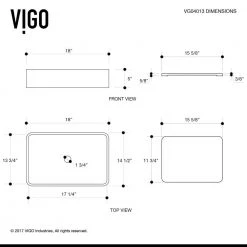 VIGO Matte Stone Jasmine Composite Rectangular Vessel Bathroom Sink in White -Bathroom Sinks Sales matte stone vigo vessel sinks vg04013 1f 1000