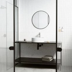 VIGO Matte Stone Starr Composite Round Vessel Bathroom Sink in White -Bathroom Sinks Sales matte stone vigo vessel sinks vg04018 a0 1000