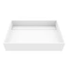 VIGO Matte Stone Montauk Composite Grand Rectangular Vessel Bathroom Sink in White 2 VIGO Matte Stone Montauk Composite Grand Rectangular Vessel Bathroom Sink in White -Bathroom Sinks Sales matte stone vigo vessel sinks vg04026 64 1000
