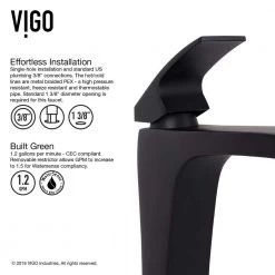 VIGO Matte Stone Dianthus Composite Square Vessel Bathroom Sink in White with Faucet and Pop-Up Drain in Matte Black 27 VIGO Matte Stone Dianthus Composite Square Vessel Bathroom Sink in White with Faucet and Pop-Up Drain in Matte Black -Bathroom Sinks Sales matte stone vigo vessel sinks vgt1092mb 44 1000