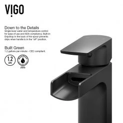 VIGO Matte Stone Magnolia Composite Rectangular Vessel Bathroom Sink in White with Faucet and Pop-Up Drain in Matte Black -Bathroom Sinks Sales matte stone vigo vessel sinks vgt944 44 1000