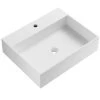 SERENE VALLEY 26 in. Wall-Mount or Countertop Install, Bathroom Sink with Single Faucet Hole in Matte White 2 SERENE VALLEY 26 in. Wall-Mount or Countertop Install, Bathroom Sink with Single Faucet Hole in Matte White -Bathroom Sinks Sales matte white serene valley wall mount sinks svws601 26wh 64 1000