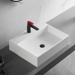 SERENE VALLEY 26 in. Wall-Mount or Countertop Install, Bathroom Sink with Single Faucet Hole in Matte White 15 SERENE VALLEY 26 in. Wall-Mount or Countertop Install, Bathroom Sink with Single Faucet Hole in Matte White -Bathroom Sinks Sales matte white serene valley wall mount sinks svws601 26wh c3 1000