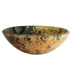 Fontaine Koi and Lilies Glass Vessel Sink 8 Fontaine Koi and Lilies Glass Vessel Sink -Bathroom Sinks Sales multi green yellow orange fontaine vessel sinks fsa vs psz003d c3 1000
