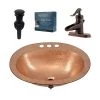 SINKOLOGY Kelvin All-in-One Drop-In Copper Bathroom Sink Design Kit with Pfister Faucet and Drain in Bronze 1 SINKOLOGY Kelvin All-in-One Drop-In Copper Bathroom Sink Design Kit with Pfister Faucet and Drain in Bronze -Bathroom Sinks Sales naked copper sinkology drop in bathroom sinks bod 09nu f042 64 1000